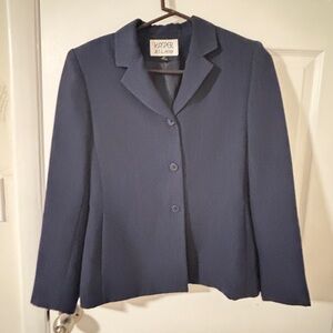 Kasper A.S.L. Blue Blazer Size 4P